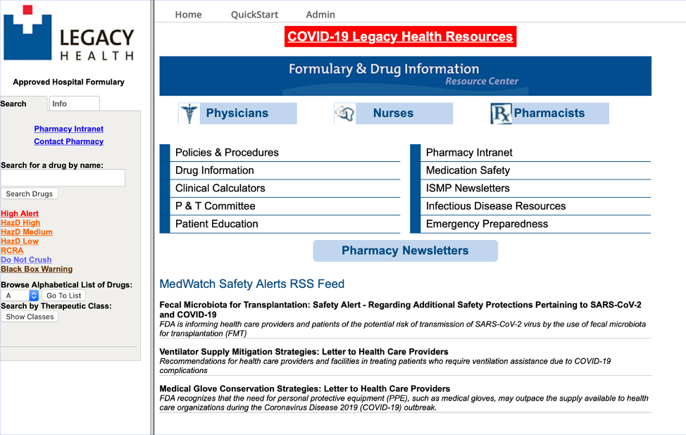 Covid-19 Legacy Health