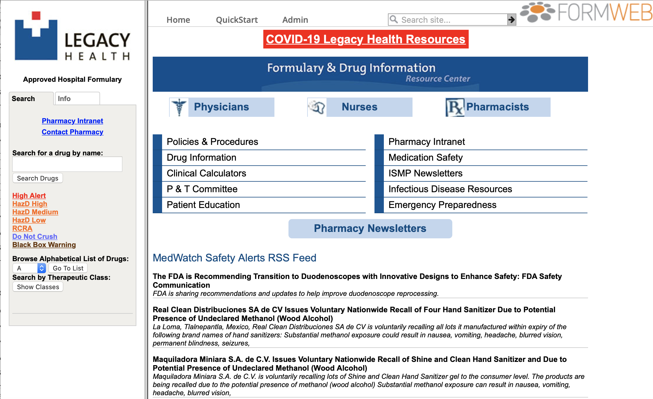 Legacy Health System