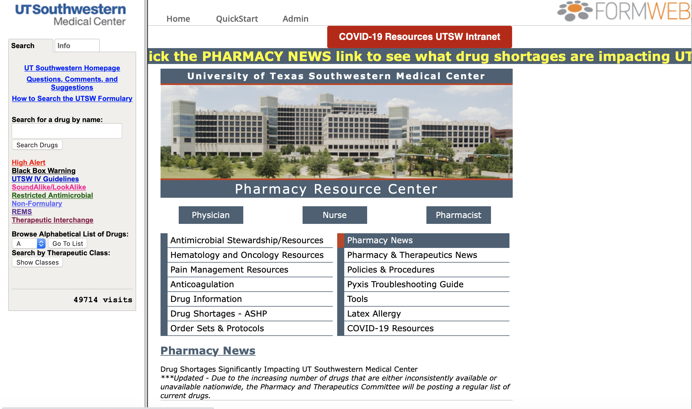 University of Texas Southwest