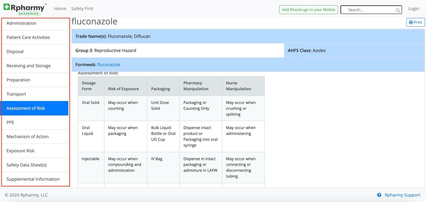 A screenshot of a medical form
Description automatically generated