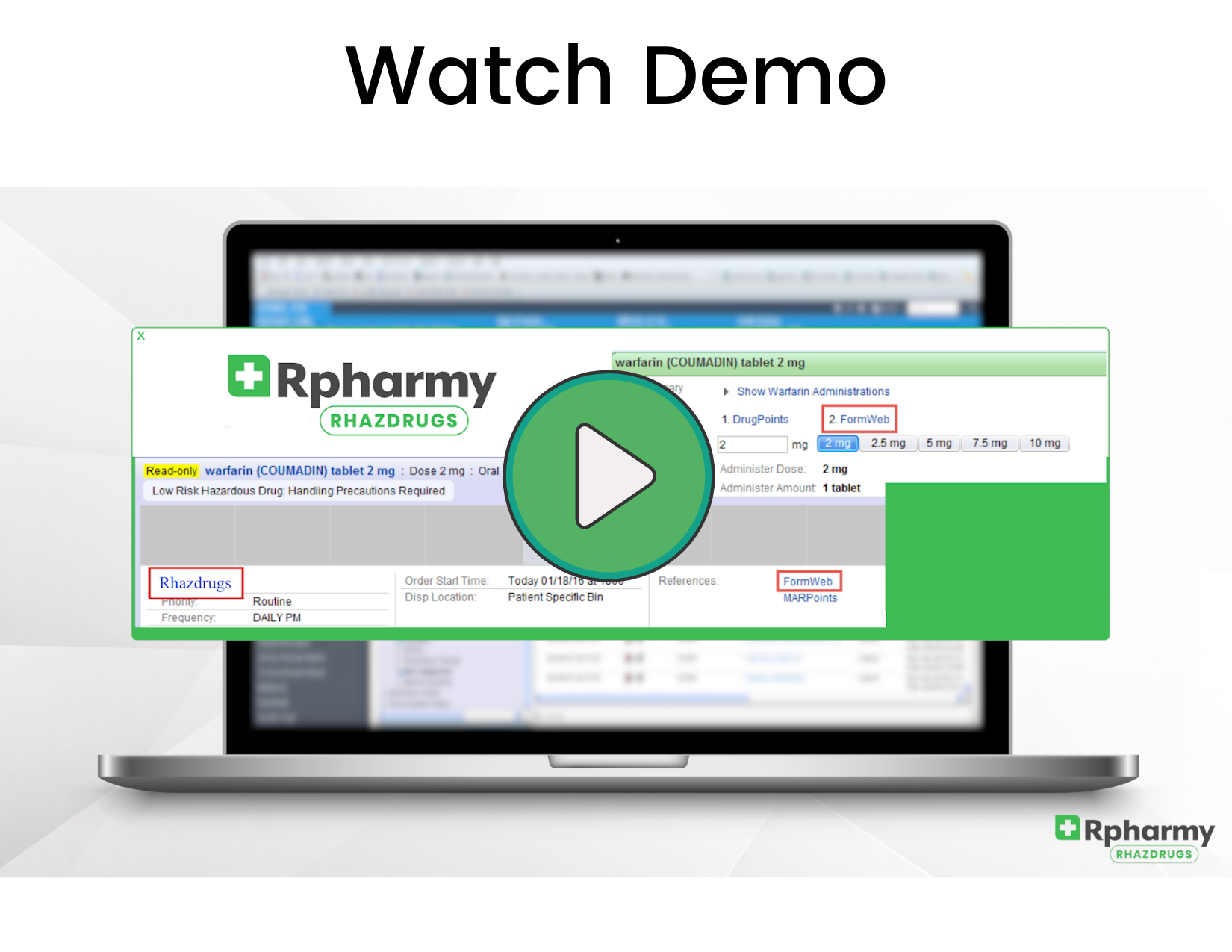 Watch our Demo